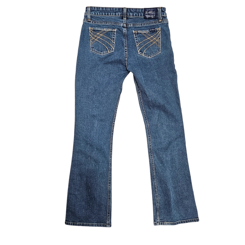 Levi Strauss Signature Women's Size 9 Retro Low Rise Slim Bootcut Jeans